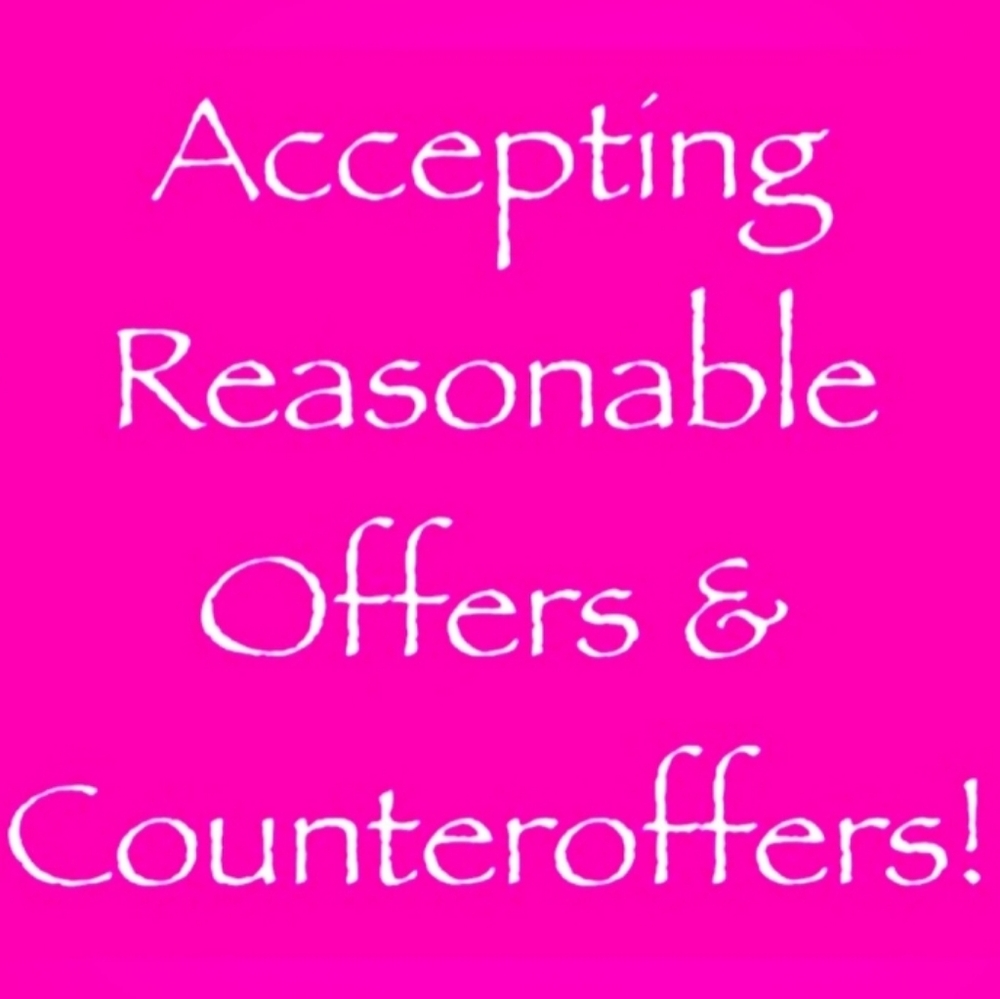 Reasonable offers always welcome !!!!😊😊😊